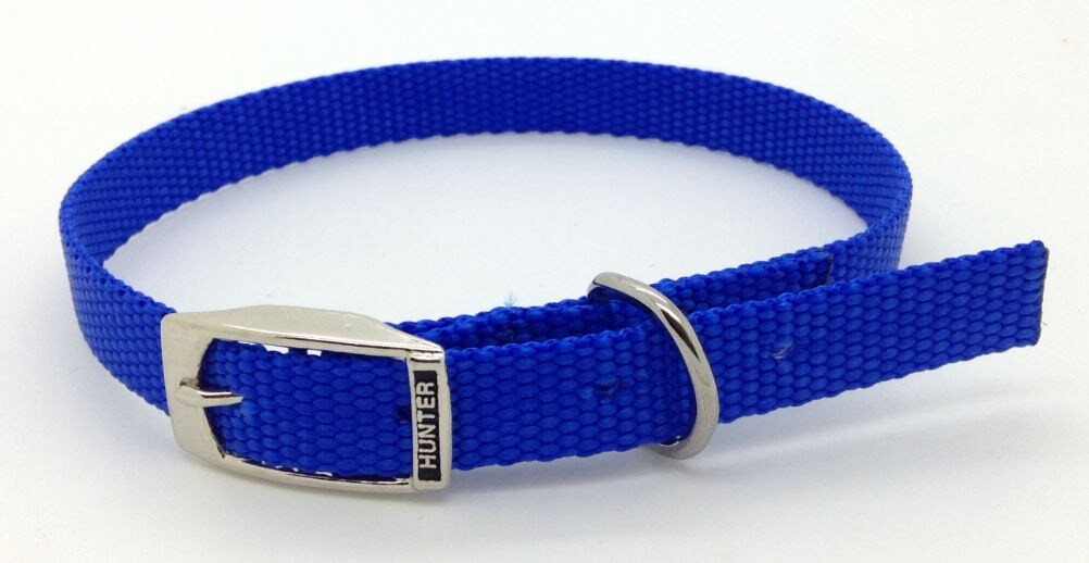 Ht10102 - Collier de Nylon Bleu Royal pour Animaux - Hunter Brand