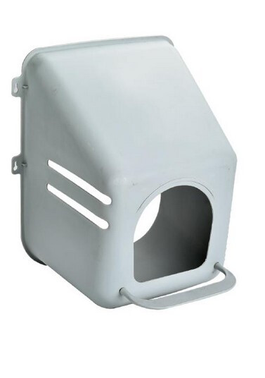 Pp7004 - Pondoir en Plastique Gris pour Poules - Nesting Box