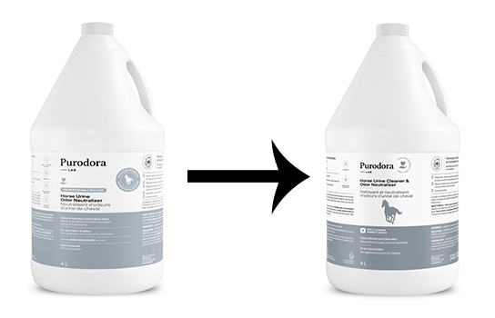 Neutralisant d'Odeurs d'Urine de Cheval - Purodora Lab