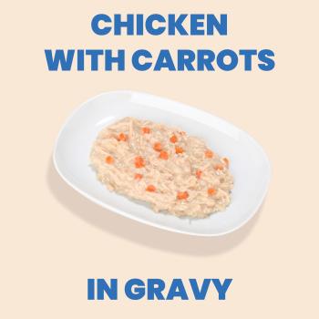 Conserve pour chats complete au poulet et carotte - Almo Nature