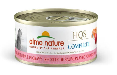An01106 - Conserve pour chats complete au saumon et pomme - Almo Nature