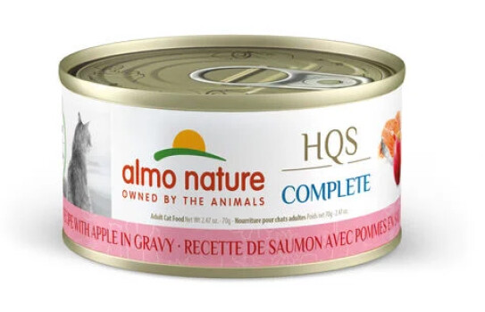 Conserve pour chats complete au saumon et pomme - Almo Nature