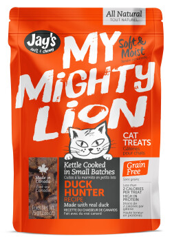 Gâteries My Mighty Lion pour Chat au Canard - Jay's