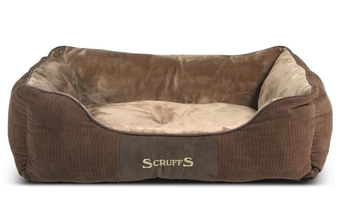 K93193 - Coussin brun chocolat pour animaux - Chester Box Scruffs