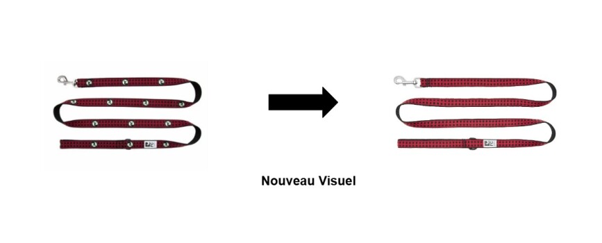 Laisse en nylon avec motifs de bûcheron pour animaux - Rc Pets