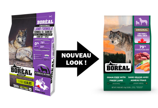 Nourriture sans grains pour chiens à l'agneau - Boréal Original