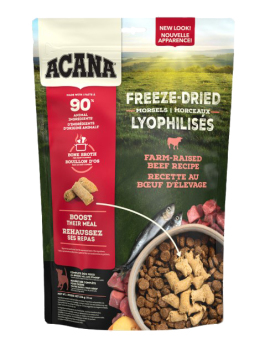 Nourriture lyophilisée au boeuf en morceaux pour chiens - ACANA