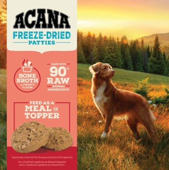 Nourriture lyophilisée au boeuf en galette pour chiens - ACANA