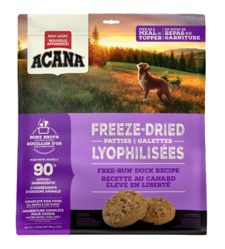 Nourriture lyophilisée au canard en galettes pour chiens - ACANA