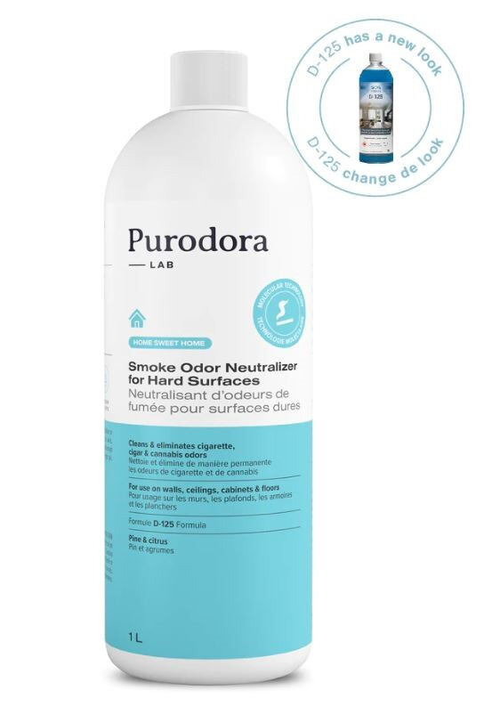 50102 - Neutralisant d'odeurs de fumée pour surfaces dures - Purodora Lab