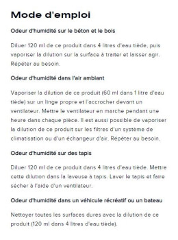 Neutralisant d'Odeurs d'Humidité - Purodora Lab 