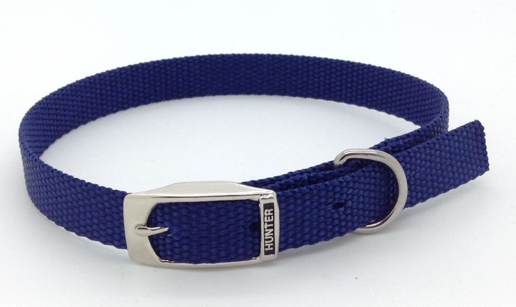 Ht10103 - Collier de Nylon Bleu Marin pour Animaux - Hunter Brand