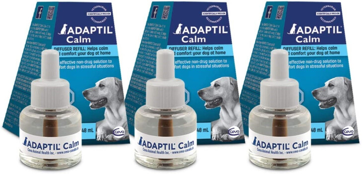 Trois Recharges pour le Diffuseur ADAPTIL pour Chiens 