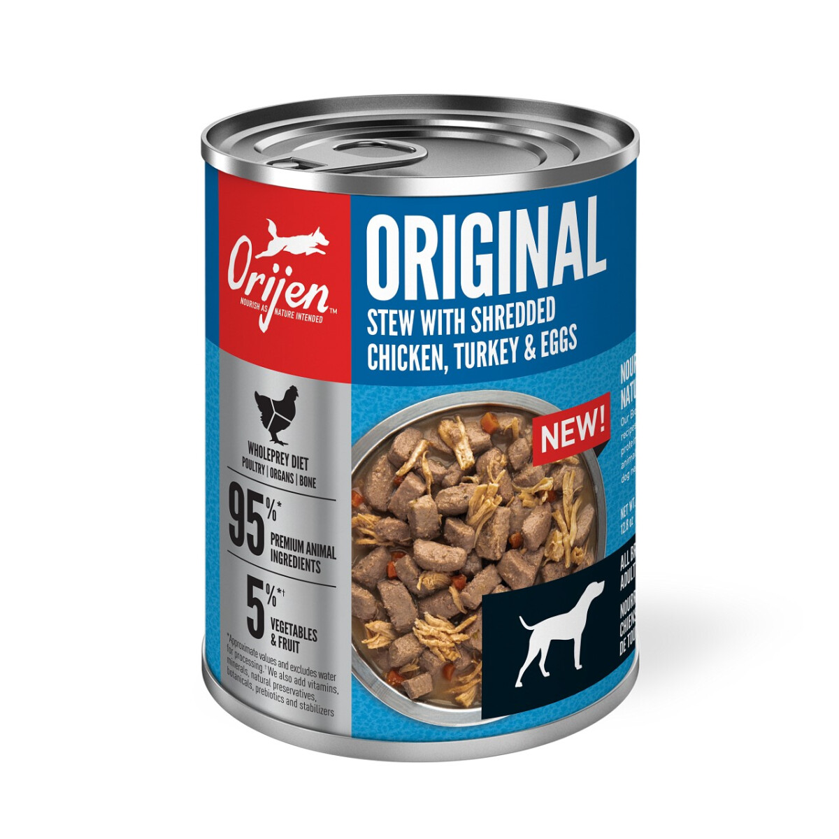 Oj702 - Nourriture en boîte ragoût original pour chiens - ORIJEN