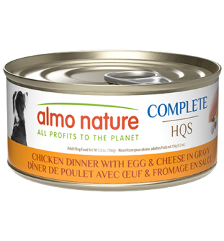 Conserve pour chiens au poulet et fromage en sauce - Almo Nature