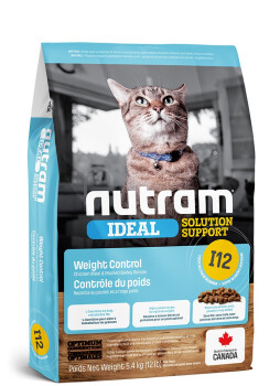 Nourriture pour chats contrôle du poids au poulet - Nutram Ideal I12
