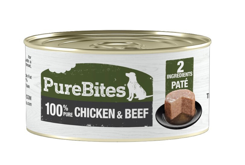 D5476 - Conserve au poulet et au boeuf pour chiens - Purebites