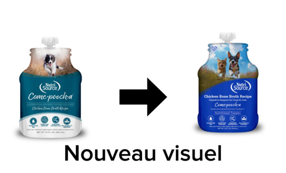 Bouillon d'os come-pooch-a au poulet - Nutrisource