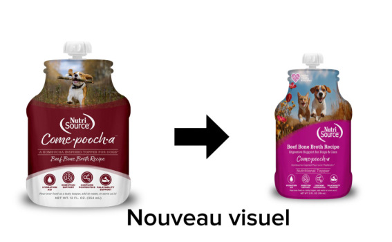 Bouillon d'os come-pooch-a au boeuf - Nutrisource
