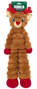 Peluche de Noël shakers Crumples en forme de renne pour chiens - Kong