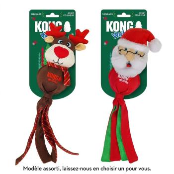 Jouet de Noël Wubba assorties pour chiens - Kong