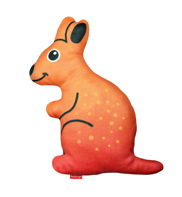 Ga08620 - Peluche en forme de kangourou pour chien - Red Dingo