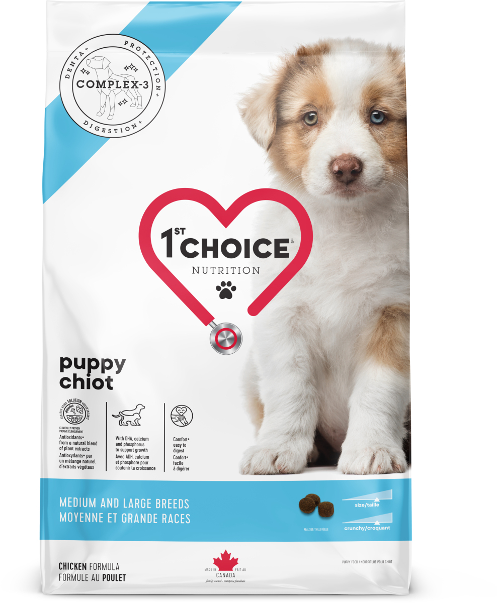 Plb508 - Nourriture pour chiots moyennes et grandes races au poulet - 1st Choice