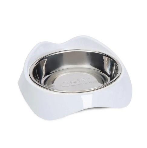 Hg43874 - Bol simple de nourrissage en acier inoxydable PIXI pour chats - Catit