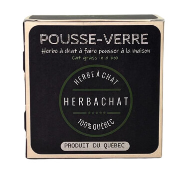 Trousse d'herbe à chat Pousse-Verre - Herbachat