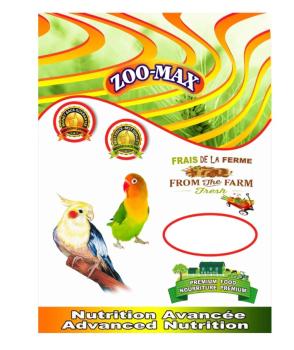 Nourriture Economax pour cockatiels et inséparables - Zoo-Max