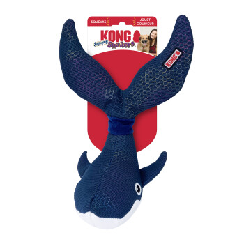 Peluche pour chiens baleine Shimmy Shakers - Kong