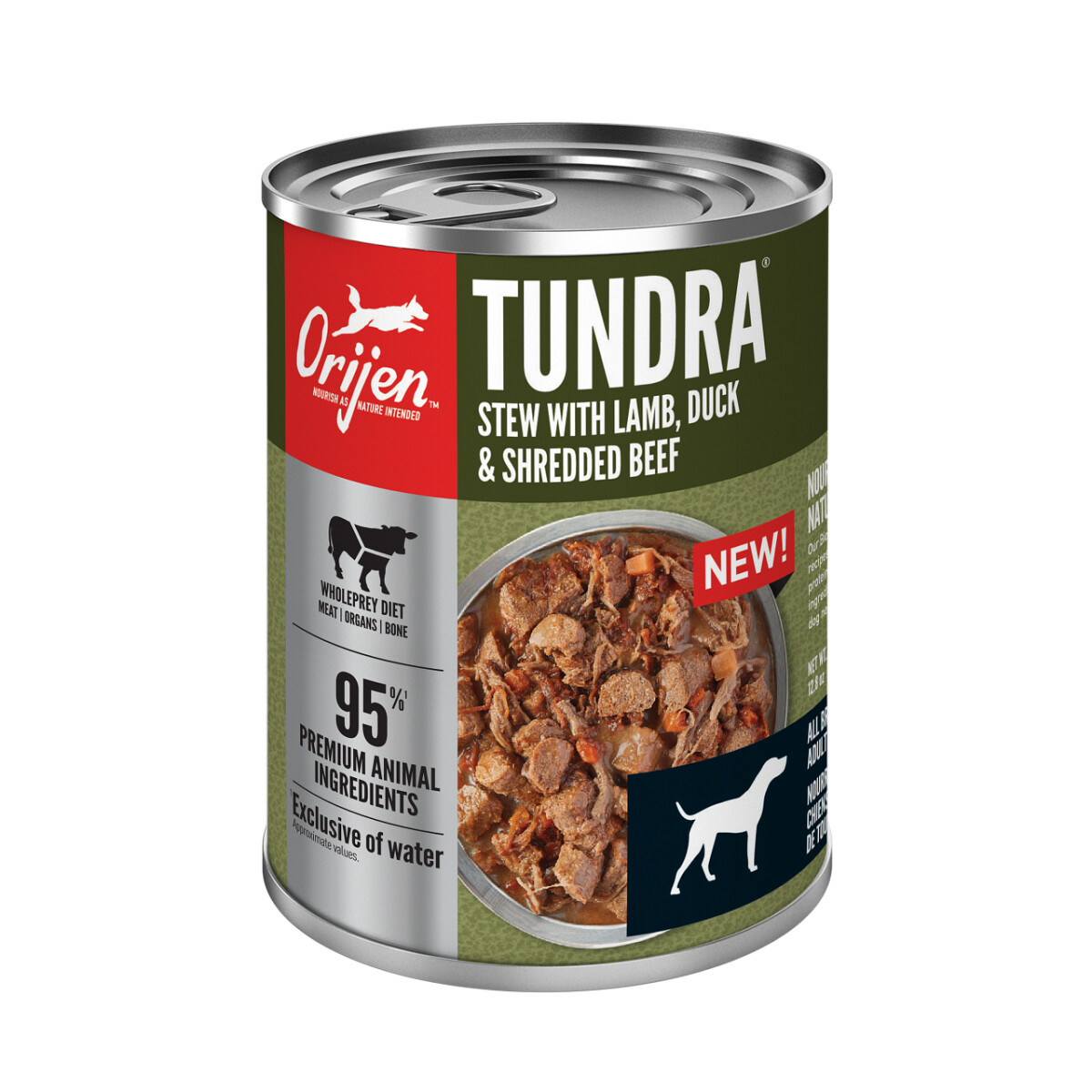 Oj705 - Nourriture en boîte ragoût toundra pour chiens - ORIJEN