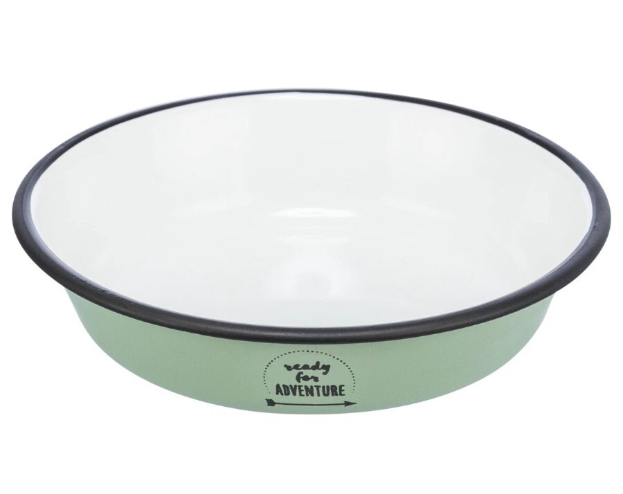 Tr1202 - Bol en stainless vert pour chat - Trixie