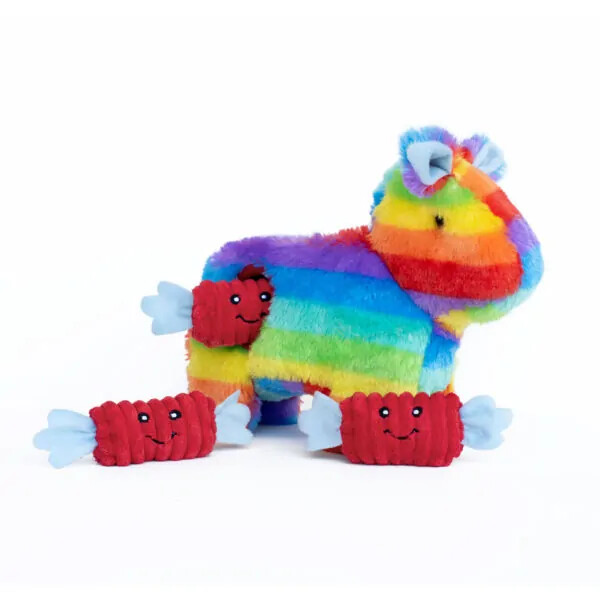 Y01905 - Peluche interactive Piñata pour chien - Zippy Paws