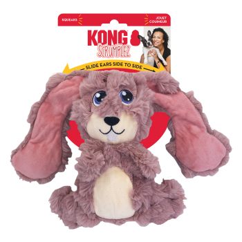 Peluche pour chien Scrumplez lapin - Kong