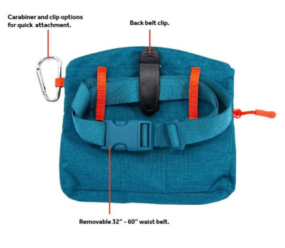 Sac à gâterie vert à ouverture rapide - RC Pets