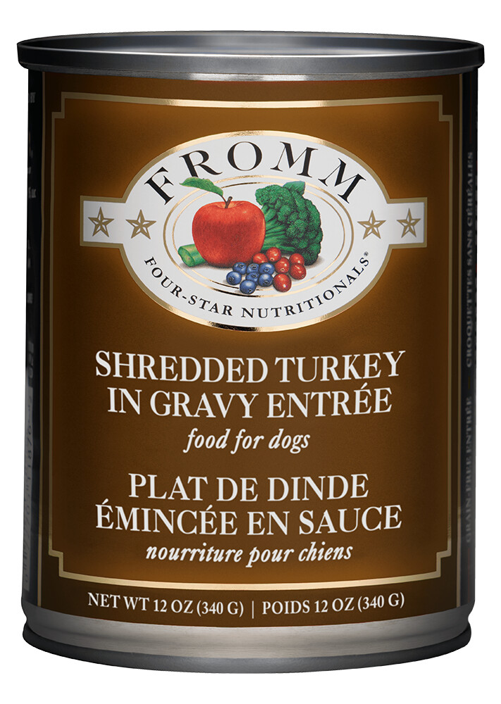 Fr304 - Nourriture en boîte pour chiens dinde émincé en sauce - Fromm Four-Star