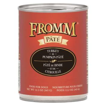 Nourriture en boite pour chiens en pâté de dinde et citrouille - Fromm Gold