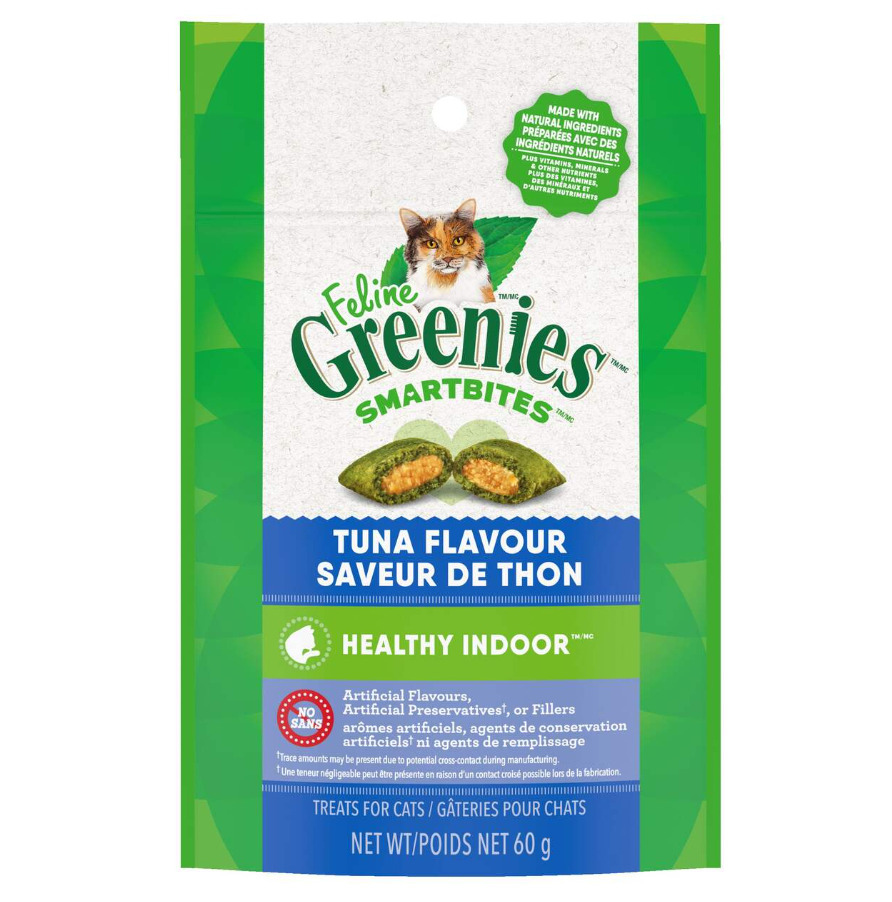 Gr9110 - Gâteries Smartbites au thon pour chats - Greenies