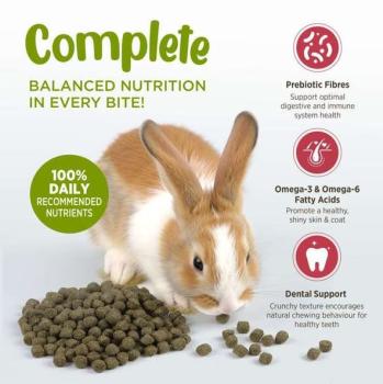 Nourriture extrudée pour lapin - Living World
