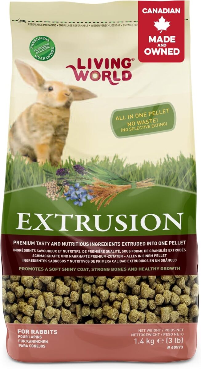 Hg60573 - Nourriture extrudée pour lapin - Living World