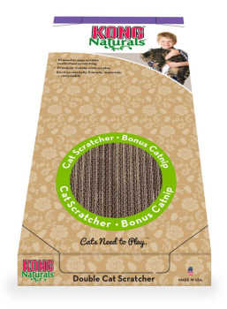 Boîte griffoir inclinée beige pour chats - Kong