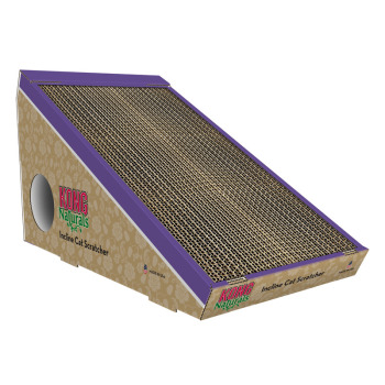 Boîte griffoir inclinée beige pour chats - Kong