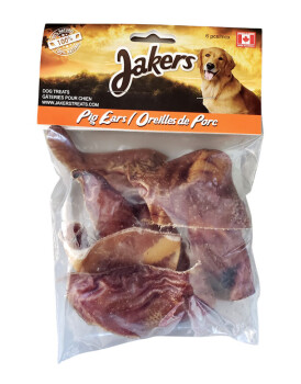 Paquet d'oreilles de porc pour chiens - Jakers