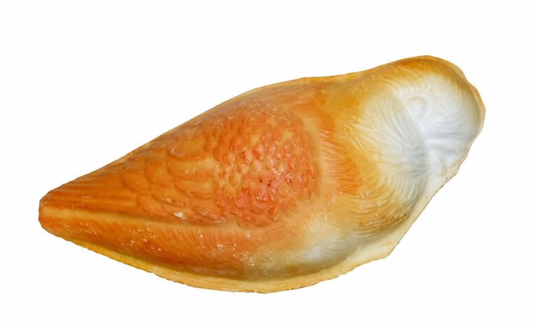 Rb114 - Bloc minéral de calcium à la vanille en forme de perruche pour oiseaux - Riga