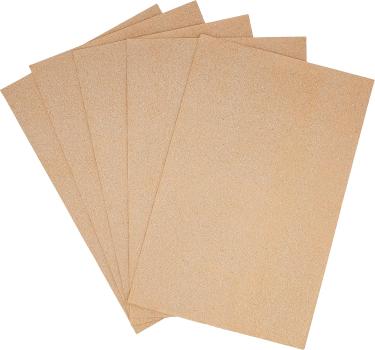 Paquet de 5 feuilles sablées pour cage pour les oiseaux - Riga