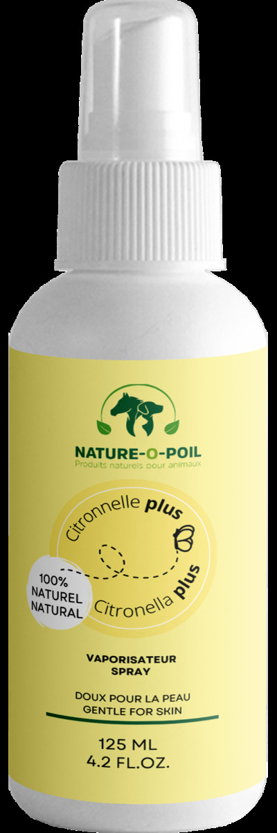 No10124 - Vaporisateur pour animaux Citronelle Plus - Nature-O-Poil