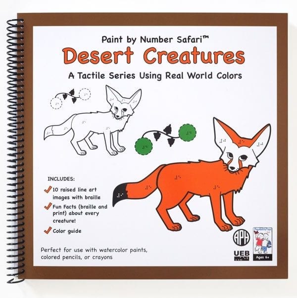 Download Paint By Number Safari Desert Creatures American Printing House