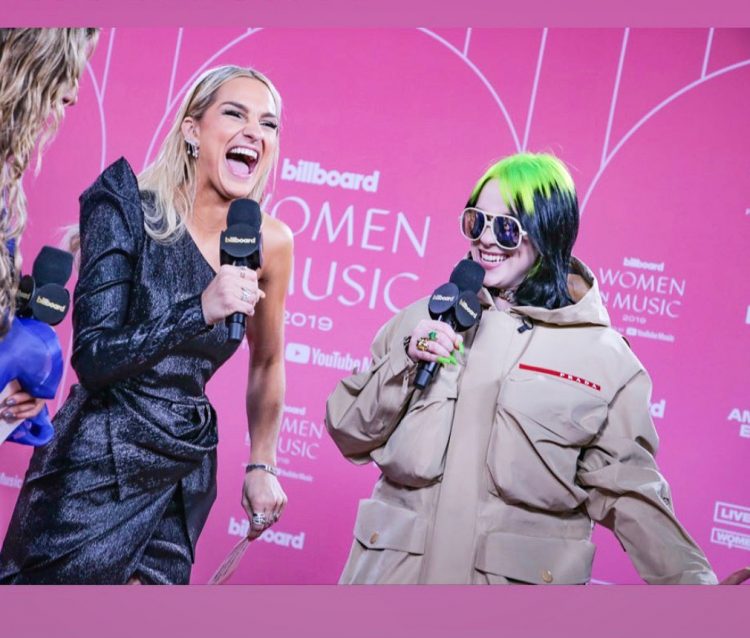 Chelsea Briggs and Billie Eilish