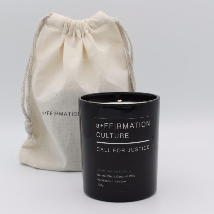 AffirmationCulture Call For Justice Candle